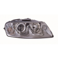 Vw Touareg 02-*Faro Dch Con Regulacion Electrica Con Motor H9/H7