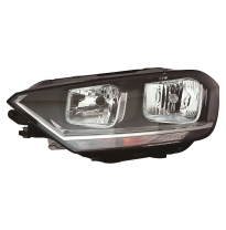 Vw Golf Vii Sportsvan 14-*Faro Izq Con Regulacion Electrica Con Motor Interior Negro H7/H15/H21