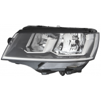 VW TRANSPORTER T6.1 2019.07-*FARO IZQ CON REGULACION ELECTRICA CON MOTOR (H7/H15/W21W)