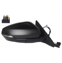 Audi A1 2018.07- *  Retrovisor Dch Electrico Para Pintar Convexo Termico Con Piloto 6pin