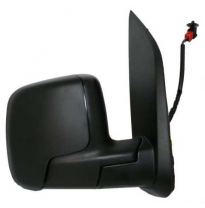 Citroen Nemo/Bipp/Fio 08-*Retrovisor Dch Electrico Termico Negro Con Sensor De Temperatura Convexo