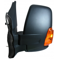 Ford Transit 14-*Retrovisor Izq Electrico Calefactado Con Piloto Amarillo Brazo Corto Convexo 16w 6pin