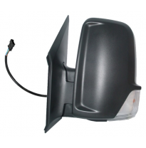 Mercedes Sprinter/Lt/Crafter 09-*Retrovisor Izq Electrico Con Piloto Convexo(Brazo Corto)6pin
