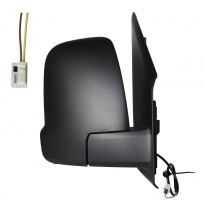 MERCEDES SPRINTER 2018.02-*RETROVISOR DCH MANUAL NEGRO CON PILOTO 2PIN BRAZO CORTO