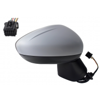 Opel Crossland X 2017.04- * Retrovisor Dch Electrico Termico Para Pintar Convexo Con Sensor De Temperatura 7pin