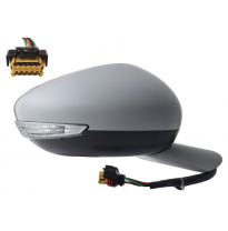 Peugeot 508 2014.07- * Retrovisor Dch Electrico Terminal Abatible Electricamente Con Piloto Con Sensor De Temperatura 10pin