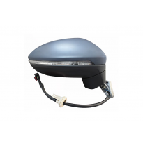 Vw Touran 15-*Retrovisor Dch Electrico Calefactado Con Piloto  Para Pintar Convexo 6pin