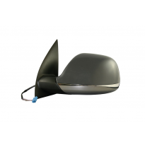 Vw Amarok 10-*Retrovisor Izq Electrico Calefactado  Para Pintar Asferico Base Cromada