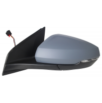 Vw Polo 2017.09-*Retrovisor Izq Electrico Para Pintar Asferico Calefactado Abatible Electricamente Con Piloto Con Sensor Angulo