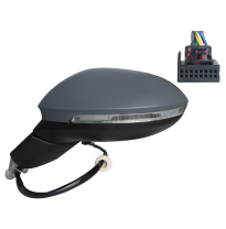 VW GOLF VIII 2019.07-*RETROVISOR IZQ ELECTRICO TERMICO ASFERICO CON PILOTO CON MEMORIAS CON LUZ DE CORTESIA 11PIN