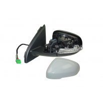 Volvo S60/V60 10-*Retrovisor Izq Electrico Calefactado Con Piloto Luz De Cortesia Para Pintar Abatible Electricamente Con Sensor