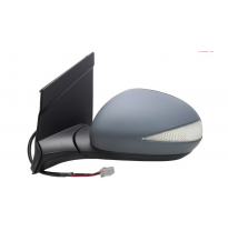 Retrovisor Izq Electrico - Abatible Electricamente - Asferico Termico Imprimado - Con Piloto - 9 Pines 3/5 Puertas