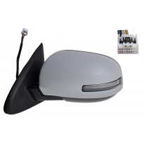 Mitsubishi Outlander 2018.01- *  Retrovisor Izq Electrico Termico Para Pintar Abatible Electricamente Convexo Con Piloto Con Se