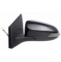 Toyota Corolla 14-*Retrovisor Izq Electrico Calefactado Abatible Electricamente Con Piloto Para Pintar Convexo 9pin
