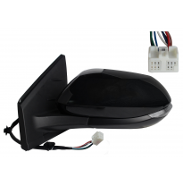 TOYOTA YARIS 5P 2020.02-*RETROVISOR DCH ELECTRICO PARA PINTAR CONVEXO TERMICO ABATIBLE ELECTRICAMENTE CON PILOTO 8PIN