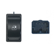 Citroen Nemo/Fiorino/Bipper 08-*Boton Elevalunas Delanter. Dch 4pin