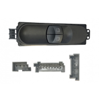 Mercedes Sprinter/Craf 06-*Interruptor Completo Puerta Delantero  Izq(2 Botones)4pin