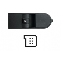 Opel Astra/Zafira 04-*Interruptor Puerta Delanter. Dch(1 Boton)6pin