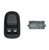 Peugeot 206 98-*Interruptor Puerta Delanter. Izq (2 Botones) 6pin