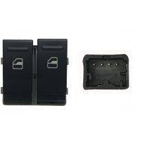 Vw Transporter 03-*Interruptor Puerta Delanter. Izq (2 Botones) 4pin