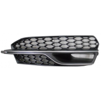 Audi A3 2012.10-*Rejilla Dch Paragolpes Delantero 3/5p (Con Moldura Cromada Mod S-Line)