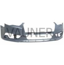 Audi A3 13-*Paragolpes Delantero Para Pintar Con 4 Agujeros Para Sensores