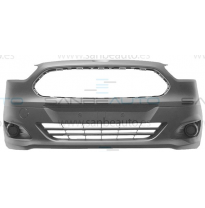 Ford Transit Courier 14-*Paragolpes Delantero Para Pintar Parcial Sin Agujeros Antiniebla