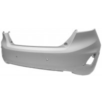 FORD FIESTA 17-*PARAGOLPES TRASERO PARA PINTAR CON 4 AGUJEROS PARA SENSOR(MODELO ACTIVE)