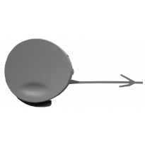 Opel Insignia 08-*Tapa Gancho Remolque Paragolpes Trasero Para Pintar(Sw)