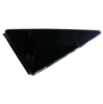 Vw Polo 14-*Tapa Rejilla Paragolpes Delantero Dch Con Agujeros Antiniebla