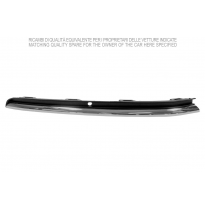 VW GOLF VII 2017.01-*MOLDURA SUPERIOR DCH NEGRO/CROMADO PARAGOLPES DELANTERO