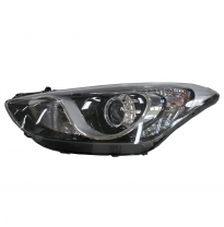 Hyundai I30 H/B 15-*Faro Izq Con Regulacion Electrica Con Motor Interior Cromado (H7/H7/Py21w/W5w)