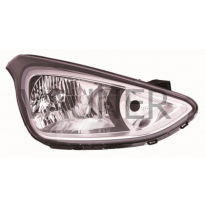 Hyundai I10 13-*Faro Dch Con Regulacion Electrica H4 Interior Negro