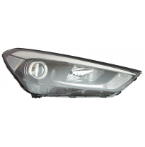 Hyundai Tucson 2015.09-*Faro Dch Con Regulacion Electrica Con Motor(H7/H7/Py21w/Led)