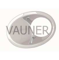 Nissan Qashqai 10-*Aro Rejilla Paragolpes Delantero Izq Cromado