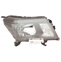 Nissan Navara 14-*Faro Dch Con Regulacion Manual/Electrica Interior Negro H4