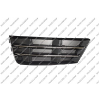 Rejilla Izquierda Paragolpes-Negro Con Moldura Cromada