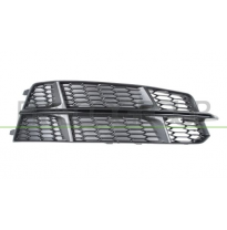 REJILLA DERECHA PARAGOLPES-CON MOLDURA NEGRO BRILLANTE  MOD. S-LINE