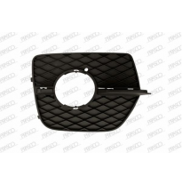 Rejilla Dch Paragolpes Negro Con Agujero Antiniebla Con Agujeros Para Moldura