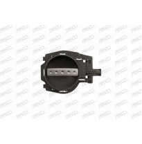 Manecilla Interior Delantera/Trasera Derecha-Con Palanca Plata-Escudo Negro