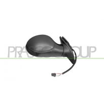 RETROVISOR DERECHO ELECTRICO-NEGRO-CONVEXO/CROMADO-3 PINES