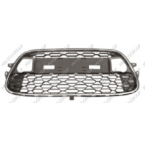 Rejilla Central Negra Con Moldura Cromada Paragolpes Delantero C3 09 Citroen C3 2010-&gt;