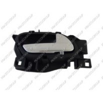 Manecilla Interior Delantera Derecha  Con Palanca Cromada-Escudo Negro Peugeot Rcz 2010-&gt;