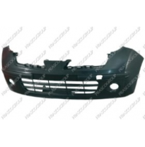 Nissan Micra 05-*Paragolpes Delantero Negro Con  Agujeros Nissan Micra 2005-&gt;