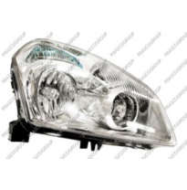 Faro Derecha Xenon D2r+h7 Electrica-Con Motor-Cromada