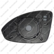 Cristal + Soporte Dch Convexo Cromado  Cruze 09&gt;