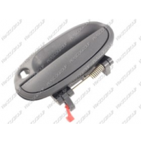 Maneta Exterior Delantera Izquierda Negra-Sin Llave Chevrolet Matiz 2007->