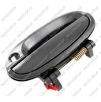 Maneta Exterior Delantera Izquierda Negra/Lisa-Sin Llave Chevrolet Matiz 2007->