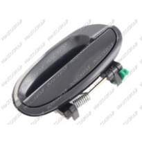 Maneta Exterior Trasera Derecha Negra/Lisa Chevrolet Matiz 2007->