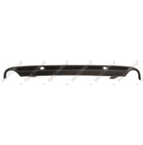 Spoiler Paragolpes Trasero-Imprimado-Con Escape Doble